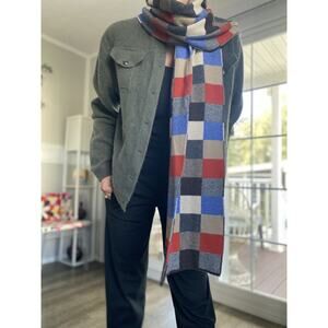 STATE OF ART Scarf Made Of Lambswool Blend Multicolour